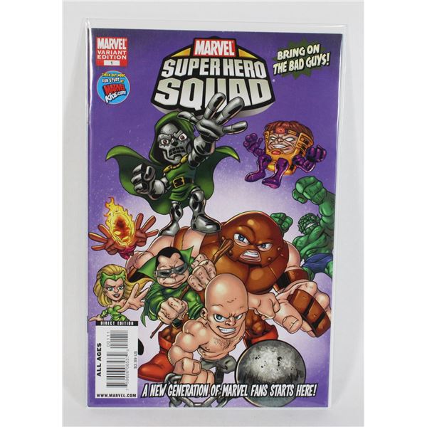 #1885 Marvel Superhero Squad #1 Variant 2010