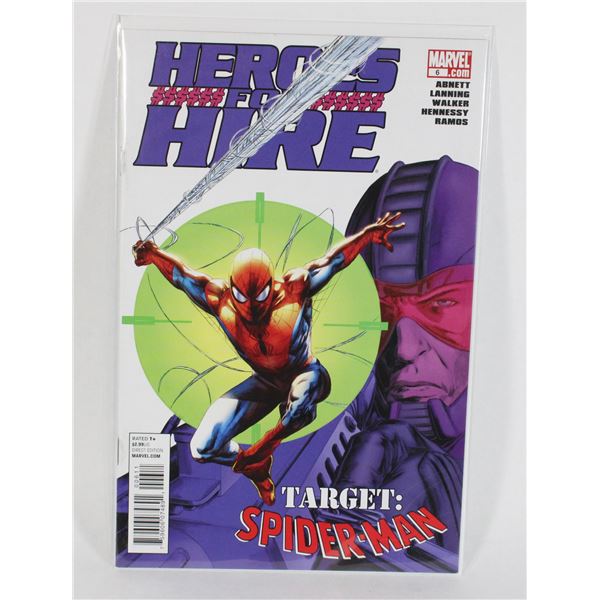 #1888 Marvel Comics  Heros for Hire #6 May 2011