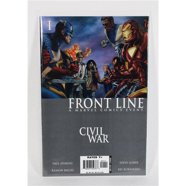 #1890 Marvel Comics Front Line Civil War #1 2006