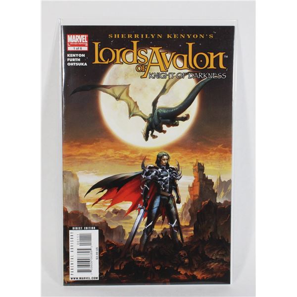 #1894 Marvel Comics Lords of Avalon #1 2009