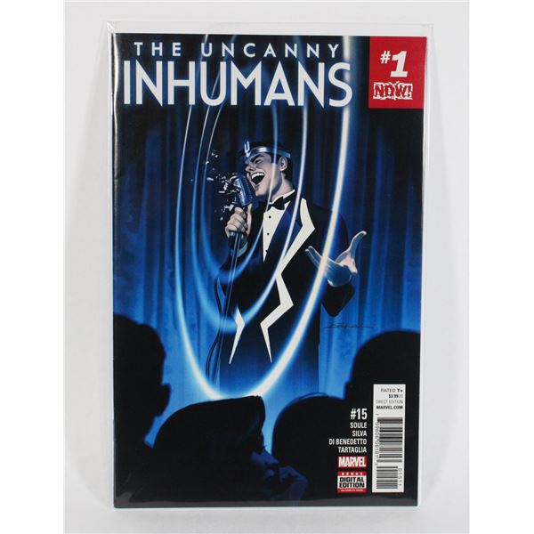 #1895 Marvel Comics The Uncanny Inhumans #1 2017