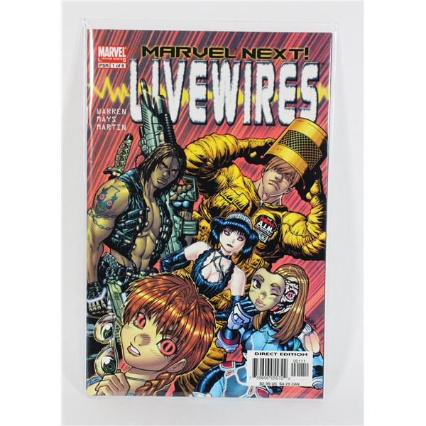 #1899 Marvel Next! Livewires April 2005