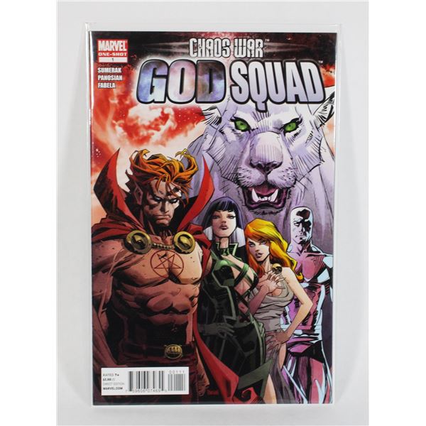 #1902 Marvel Comics Chaos War God Squad #1 2011