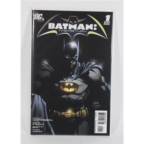#1906 DC Detective Comics Batman The Return #1