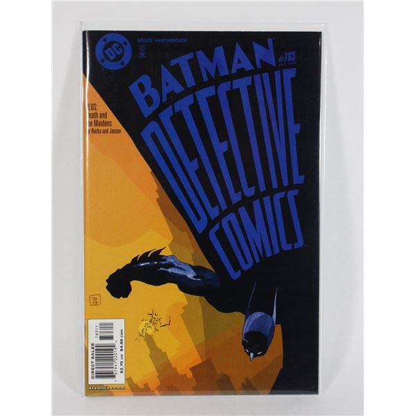 #1910 DC Detective Comics #783 Batman August 2003