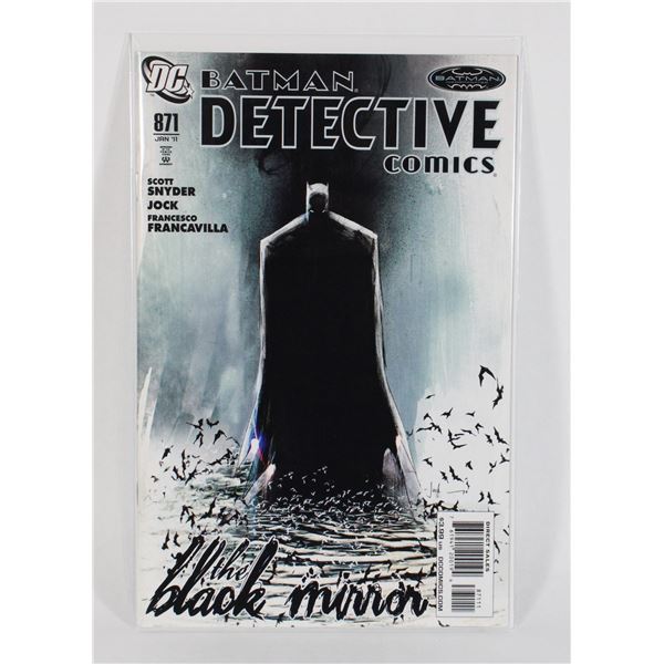 #1912 DC Batman Detective Comics #871 January 2011