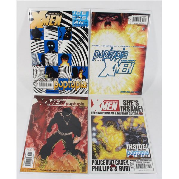 #1928 Marvel Uncanny X-Men Poptopia #1-#4 Full