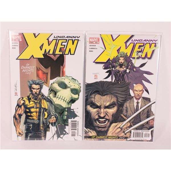 #1930 Marvel Uncanny X-Men Of Darkest Nights #1-#2