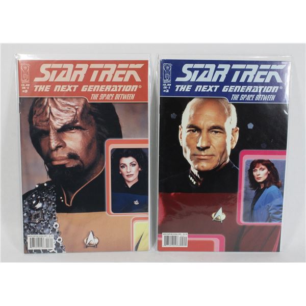 #1933 IDW Star Trek TNG Lot of 2 Comic Books