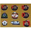 Image 18 : #559A Royal Canadian Mounted Police Pins in Frame