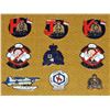 Image 19 : #559A Royal Canadian Mounted Police Pins in Frame