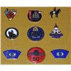 Image 22 : #559A Royal Canadian Mounted Police Pins in Frame