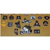 Image 9 : #559A Royal Canadian Mounted Police Pins in Frame