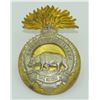 Image 3 : #349A WW2 Edmonton Fusiliers Cap Badge Collar Set