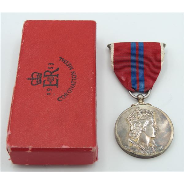 #258c 1953 Queen Elizabeth II Coronation Medal