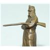 Image 7 : #266a WW1 Austrian Soldier Bronze Statue Signed