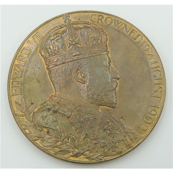 #258d Edward VII and Alexandra 1902 Bronze Medal
