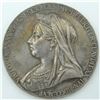 Image 5 : #258e Victoria Diamond Jubilee 1897 Medal Silver