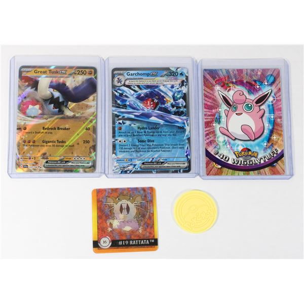 POKÉMON ARTBOX 3D CARD + PIKACHU POG 1999 POG DISC