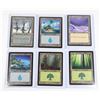 Image 1 : MAGIC THE GATHERING LAND CARD LOT 1995-2000
