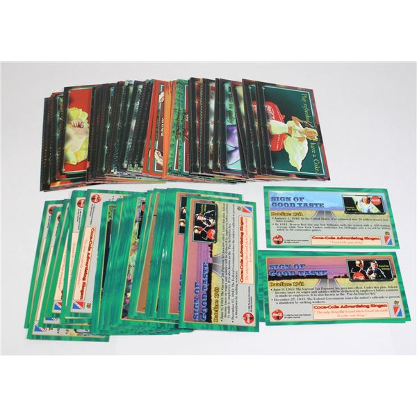 LOT OF COCA-COLA 1996 CARDS COLLECT-A-CARD