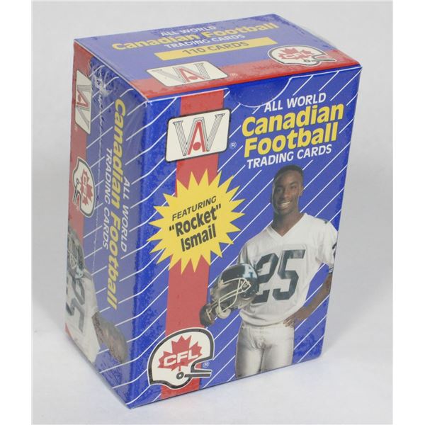 SEALED ALL WORLD CANADIAN FOOTBALL CARDS