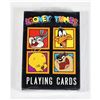 Image 2 : 2 PACKS OF SEALED LOONEY TUNES PLAYING CARDS