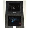 Image 1 : STAR TREK CHROMART CHROMIUM PRINT PAIR