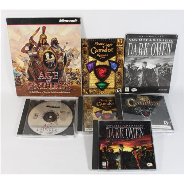 PC GAME AGE OF EMPIRES + INSTRUCTION MANUAL