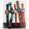 Image 1 : LOT OF 5 CHARATER WATHCES. BURGER KING LCD WATCH
