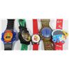 Image 2 : LOT OF 5 CHARATER WATHCES. BURGER KING LCD WATCH