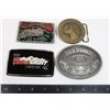 Image 1 : LOT OF BELT BUCKLES INCLUDING, 2 JACK DANIELS,