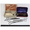 Image 1 : VINTAGE OSTER HAND CLIPPER STYLE D BOXED,