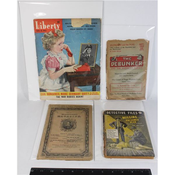 WW2 AUGUST 1942 LIBERTY MAGAZINE,
