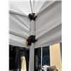 Image 2 : BRAND NEW 10X20FT COMMERCIAL EASY UP SHELTER, WHITE TOP, EASY UP AND DOWN, WITH CARRY BAG RETAIL $79