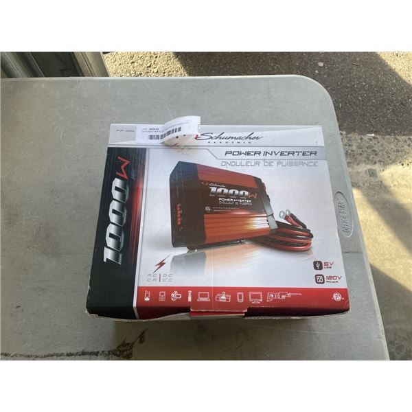 SCHUMACHER ELECTRIC POWER INVERTER 1000W