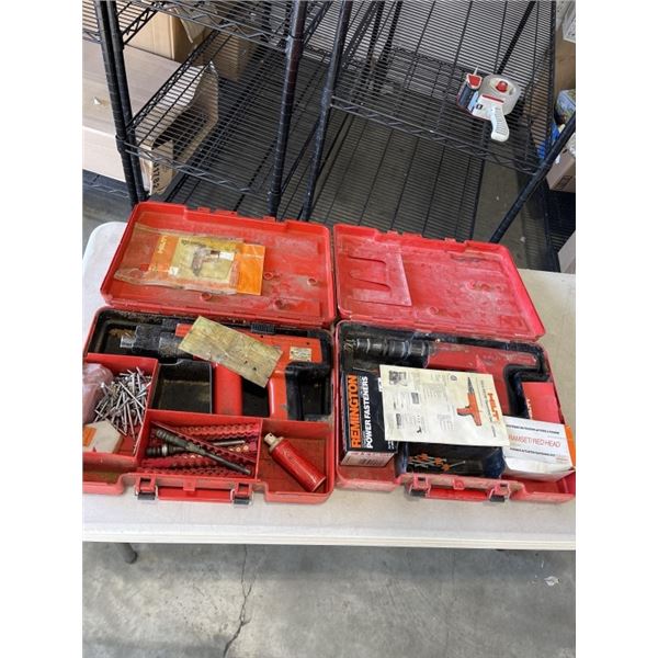 2 HILTI POWER TOOLS IN HARD CASE