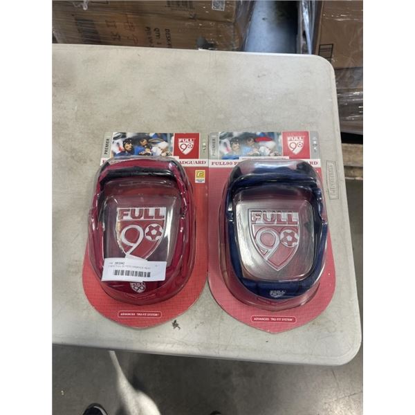 2 NEW FULL 90 PERFORMANCE HEAD GUARDS