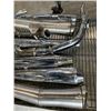 Image 2 : LARGE LOT OF MOTORCYCLE EXHAUST PIPES