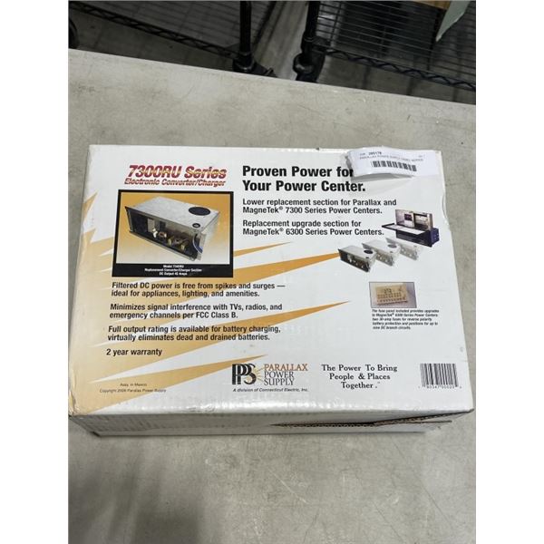 PARALLAX POWER SUPPLY 7300RU SERIES ELECTRONIC CONVERTER / CHARGER