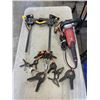 Image 1 : 7" POLISH SANDER AND BOX OF CLAMPS