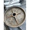 Image 4 : 4 WEIGHT PLATES, 25,35 AND 2 50LB