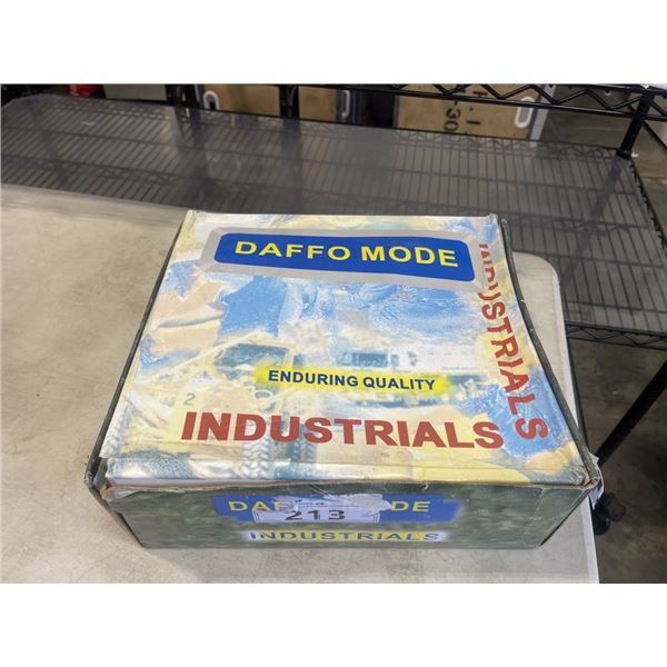 NEW DAFFO MODE STEEL TOE WORKBOOTS SIZE MENS 11 BLACK