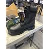 Image 2 : NEW DAFFO MODE STEEL TOE WORKBOOTS SIZE MENS 11 BLACK