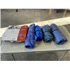 Image 1 : 4 ASSORTED SIZE TARPS, AND BATHROOM VANITY TAP SET