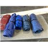 Image 2 : 4 ASSORTED SIZE TARPS, AND BATHROOM VANITY TAP SET