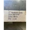 Image 2 : NEW IN BOX  70.5x 50  2" FAUX WOOD BLINDS