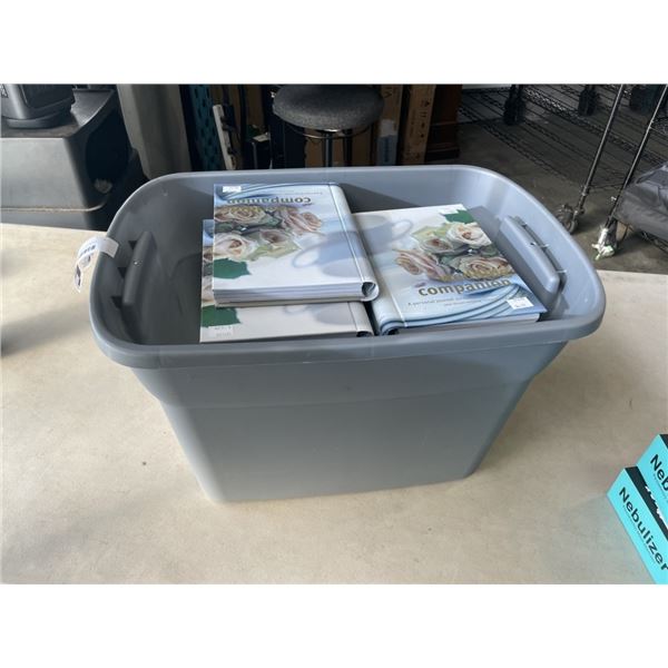 TOTE OF NEW WEDDING COMPANION JOURNAL BOOKS