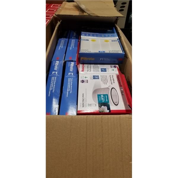 ASSORTED NEW FILTRETE AND HONEYWELL FILTERS
