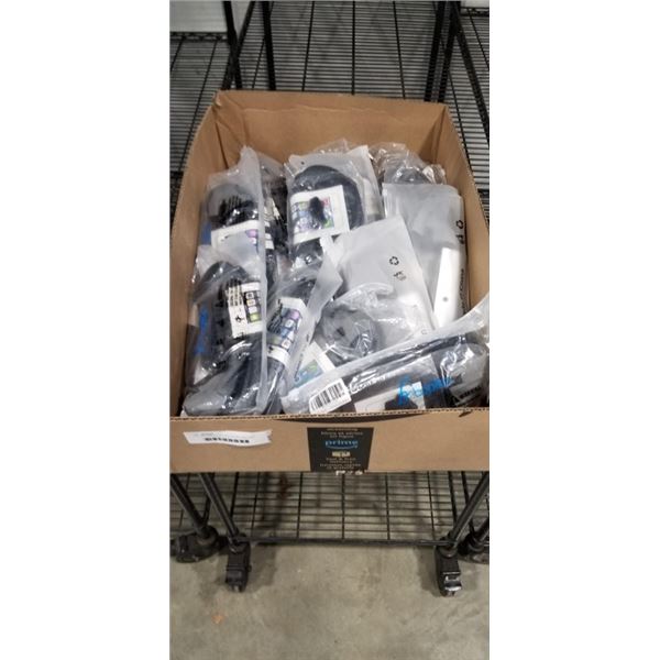 LOT OF VARIOUS WATER SHOES AND WET BAGS